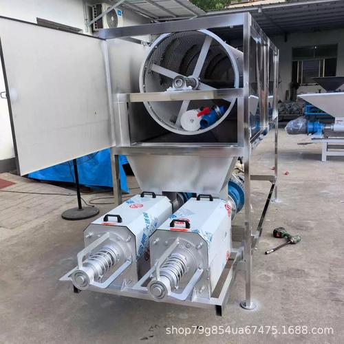 豬糞雞糞電動固液脫水機 雙機頭滾筒微濾技術解析與應用